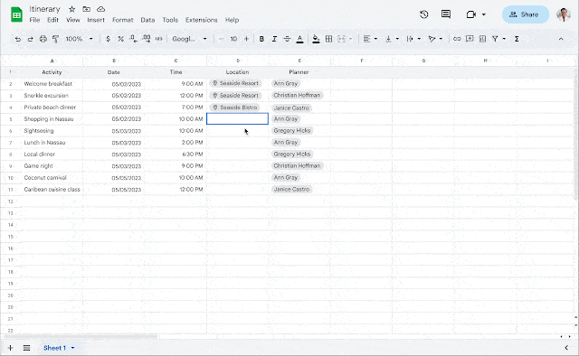 Mostantól olyan Google Finance entitásokat is hozzáadhatunk a Google Sheets táblázatokhoz, mint például részvények, befektetési alapok és valuták